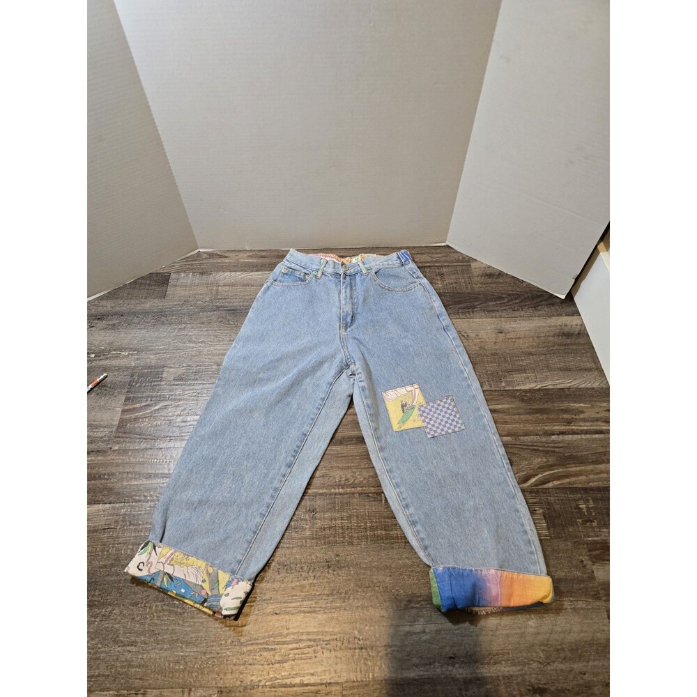 Vintage Jordache Suspender Jeans Surfer Comics                              #116